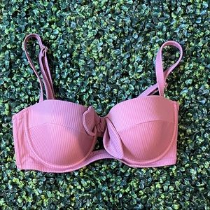 Mauve Underwire Bikini Top